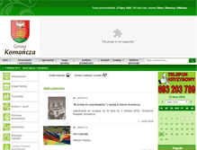 Tablet Screenshot of komancza.pl
